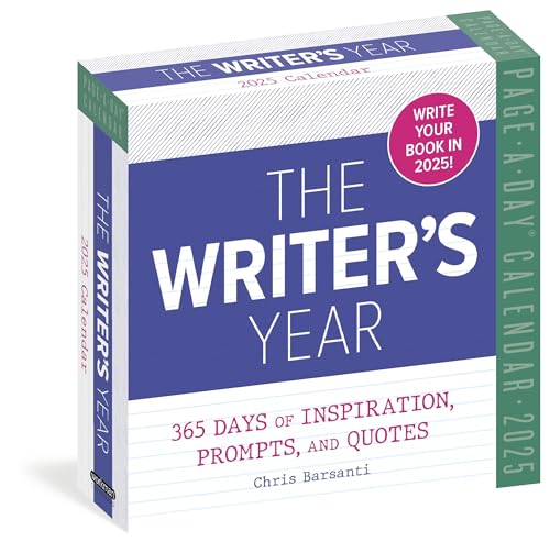 The Writer's Year Page-A-Day® Calendar 2025: 365 Days of Inspiration, Prompts, and Quotes von Workman Calendars