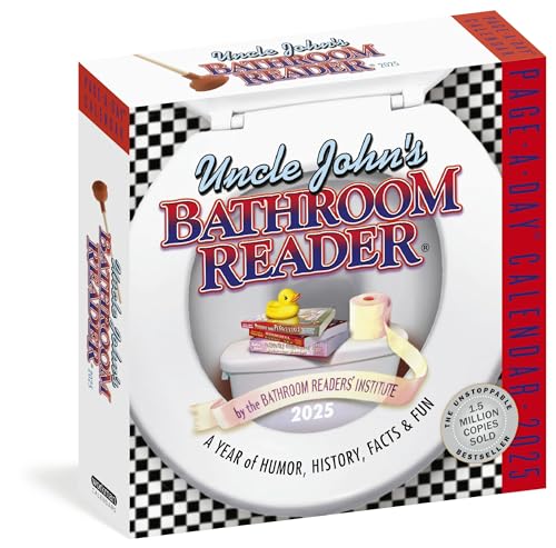 Uncle John's Bathroom Reader Page-A-Day® Calendar 2025: A Year of Humor, History, Facts, and Fun von Workman Calendars