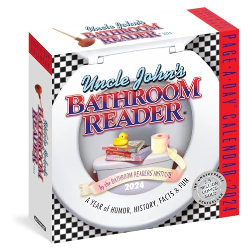 Uncle John’s Bathroom Reader Page-A-Day Calendar 2024: A Year of Humor, History, Facts, and Fun von Workman Publishing Company