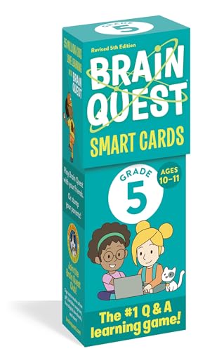 Brain Quest 5th Grade Smart Cards Revised 5th Edition (Brain Quest Smart Cards) von Workman Publishing