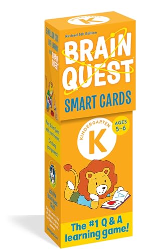Brain Quest Kindergarten Smart Cards Revised 5th Edition: Ages 5-6 (Brain Quest Smart Cards)
