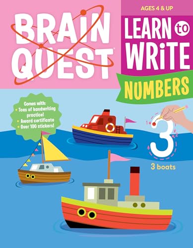 Brain Quest Learn to Write: Numbers von Workman Publishing Company