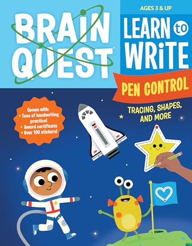 Brain Quest Learn to Write: Pen Control, Tracing, Shapes, and More von Workman Publishing Company