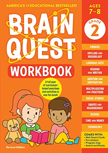 Brain Quest Workbook: 2nd Grade Revised Edition (Brain Quest Workbooks) von Workman Publishing Company