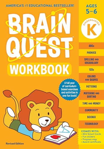 Brain Quest Workbook: Kindergarten Revised Edition (Brain Quest Workbooks)