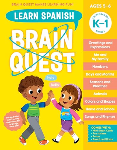 Brain Quest Workbook: Learn Spanish (Brain Quest Workbooks) von Workman Kids