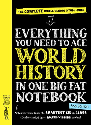 Everything You Need to Ace World History in One Big Fat Notebook, 2nd Edition: The Complete Middle School Study Guide (Big Fat Notebooks) von Workman Publishing Company