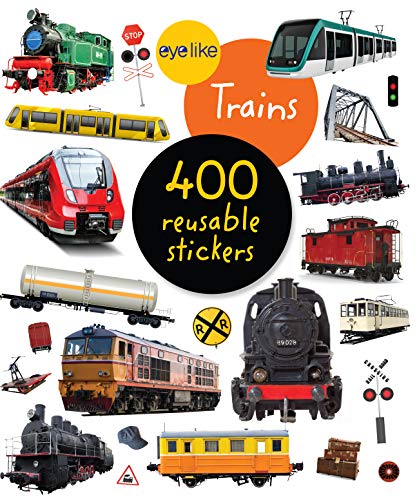 Eyelike Stickers: Trains: 1 von Workman Publishing