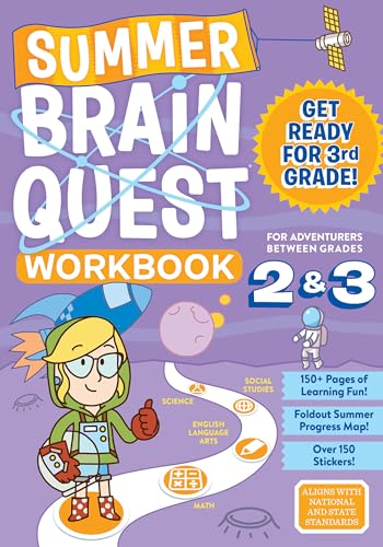 Summer Brain Quest: Between Grades 2 & 3: Between Grades 2 & 3, For Adventurers Ages 7-8