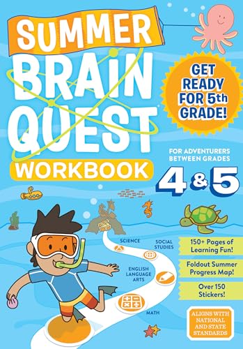 Summer Brain Quest Get Ready for 5th Grade: 1 von Workman Publishing