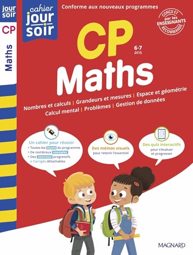 Maths CP - Cahier Jour Soir: Conçu et recommandé par les enseignants von MAGNARD