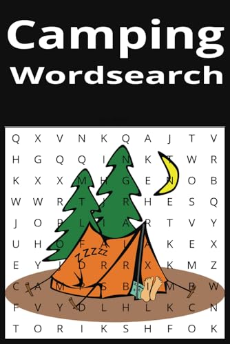 Camping Word Search Puzzle Book: Word search with easy to read text 45 puzzles von Independently published