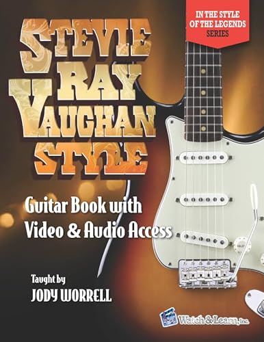 Stevie Ray Vaughan Style Guitar Book - Video & Audio Access