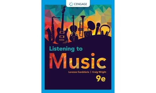 Listening to Music (Mindtap Course List) von Schirmer Books,U.S.