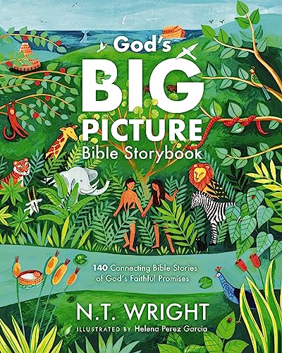 God's Big Picture Bible Storybook: 140 Connecting Bible Stories of God's Faithful Promises von Thomas Nelson