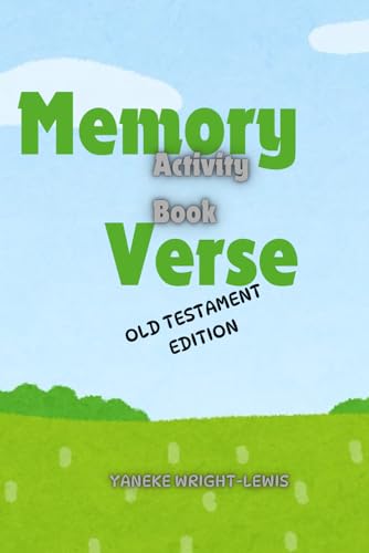 Memory Verse Activity Book: Old Testament Edition