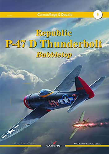 Republic P-47 Thunderbolt (Camouflage & Decals, 55009) von Kagero Oficyna Wydawnicza