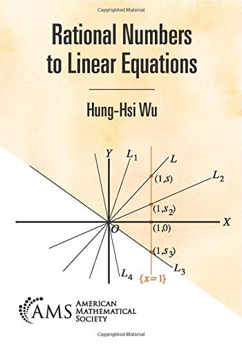Rational Numbers to Linear Equations von American Mathematical Society