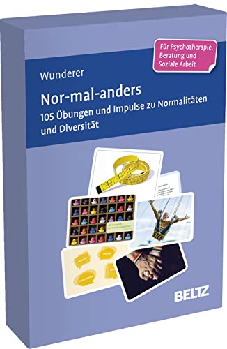 Nor-mal-anders: 105 Übungen und Impulse zu Normalitäten und Diversität. Kartenset für Psychotherapie, Beratung und Soziale Arbeit. Kartenset in ... 9,8 x 14,3 cm. (Beltz Therapiekarten)