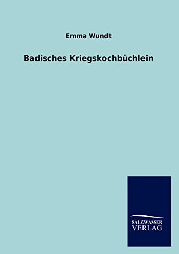 Badisches Kriegskochbüchlein