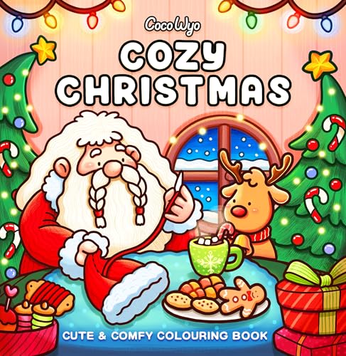 Cozy Christmas: The Cute and Relaxing Festive Colouring Book for Kids and Adults (Coco Wyo) von Penguin Books Ltd (UK)