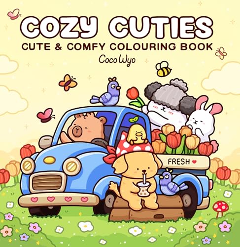 Cozy Cuties: A Cute and Comfy Colouring Book for All Ages (Coco Wyo) von Penguin Books Ltd (UK)