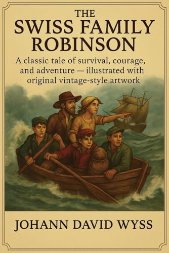 The Swiss Family Robinson:: A Classic Tale of Survival, Courage, and Adventure - Illustrated with Original Vintage - Style Artwork Johann David Wyss The Swiss Family Robinson:: A Classic Tale of Survival, Courage, and Adventure - Illustrated with Original Vintage - Style Artwork Johann David Wyss von Independently published