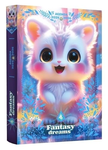 Agenda Fantasy Dreams 2025-2026 von FLEURUS