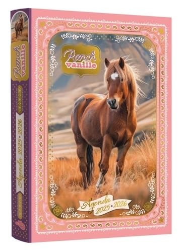 Agenda Ranch Vanille 2025-2026 von FLEURUS