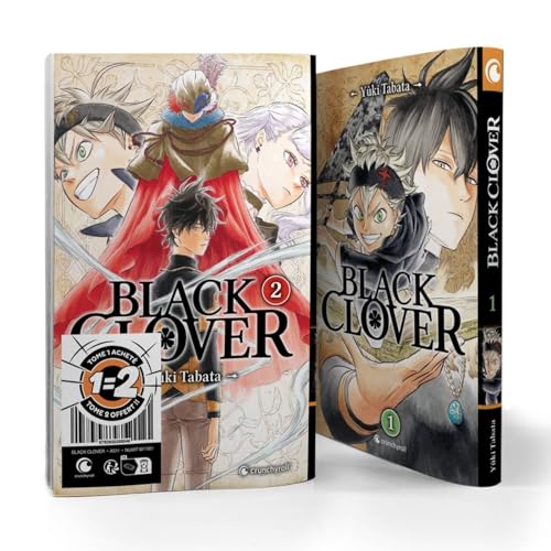 BLACK CLOVER 1=1 (T1+T2 GRATUIT): Avec Tome 2, Le défenseur offert von CRUNCHYROLL