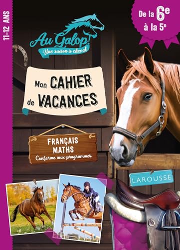 Cahier vacances AU GALOP de la 6e à la 5e von LAROUSSE