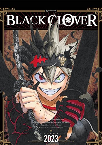 Calendrier 2023 Black Clover Calendrier 2023 Black Clover