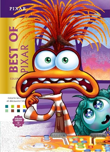 Coloriages mystères Disney - Best of Pixar von HACHETTE HEROES
