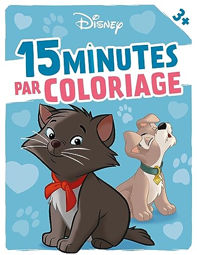 DISNEY - 15 Minutes par Coloriage - Bébés chiens et chats von DISNEY HACHETTE