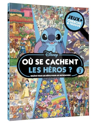 DISNEY - Où se cachent les héros ? - Jeux + Cherche et trouve DISNEY - Où se cachent les héros ? - Jeux + Cherche et trouve von DISNEY HACHETTE