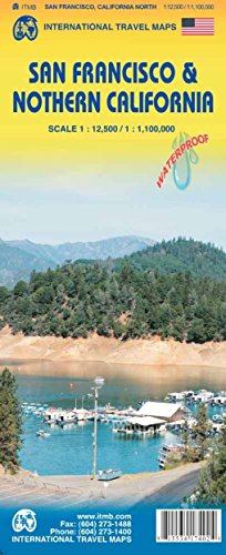 International Travel Map ITM Stadtplan San Francisco von International Travel Maps