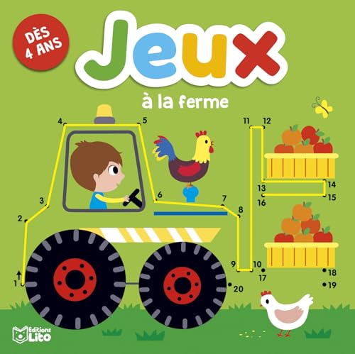 Jeux à la ferme (JOLIS BLOCS JEUX) von LITO