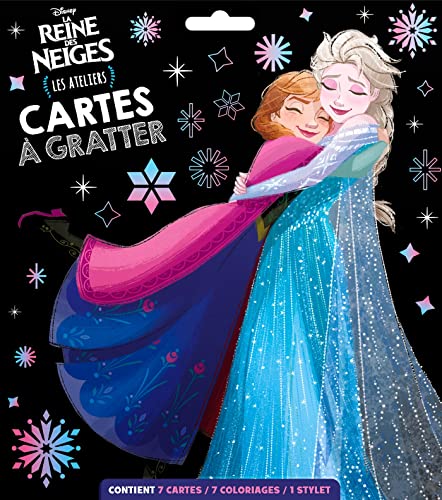 LA REINE DES NEIGES - Pochette Cartes à gratter - Disney von DISNEY HACHETTE