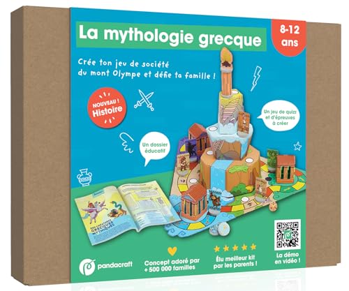 La mythologie grecque - Kit Pandacraft 8-12 ans: Crée ton jeu de société du mont Olympe ! La mythologie grecque - Kit Pandacraft 8-12 ans: Crée ton jeu de société du mont Olympe ! von PANDACRAFT