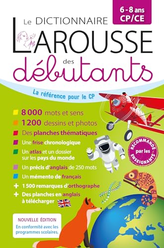 Larousse dictionnaire des débutants 6/8 ans CP/CE Larousse dictionnaire des débutants 6/8 ans CP/CE von LAROUSSE