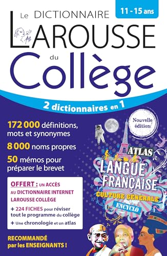 Le dictionnaire Larousse du collège - 11/15 ans Le dictionnaire Larousse du collège - 11/15 ans von LAROUSSE