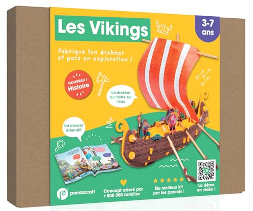 Les Vikings - kit Pandacraft 3-7 ans: Fabrique ton drakkar et pars en exploration ! Les Vikings - kit Pandacraft 3-7 ans: Fabrique ton drakkar et pars en exploration ! von PANDACRAFT