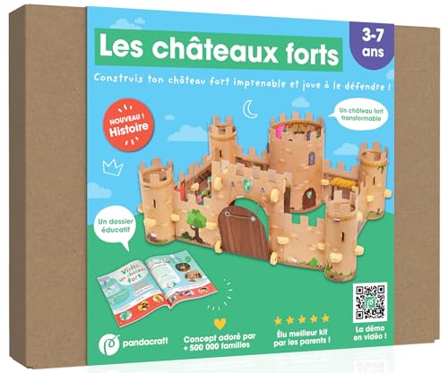 Les châteaux forts - Kit Pandacraft 3-7 ans: Construis ton château fort et joue ! Les châteaux forts - Kit Pandacraft 3-7 ans: Construis ton château fort et joue ! von PANDACRAFT