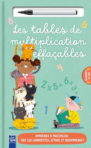 Les tables de multiplication effaçables von Yoyo Books Belgium BV