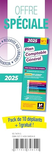 Plan comptable général pack 10 + 1 - 2025 von FOUCHER
