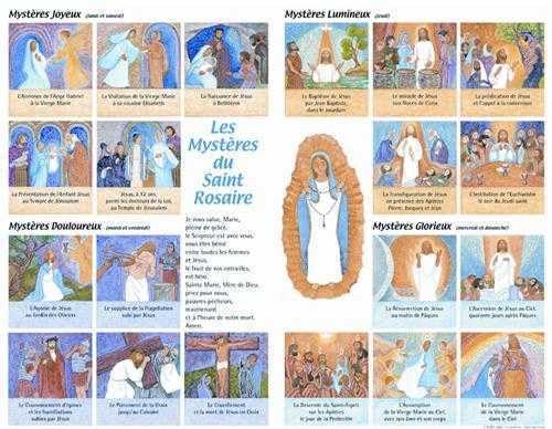 Poster Les Mystères du Saint Rosaire Poster Les Mystères du Saint Rosaire