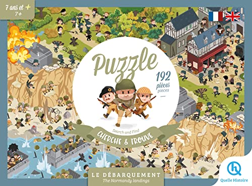Puzzle Cherche et Trouve - Le Débarquement (2nde Ed) von QUELLE HISTOIRE