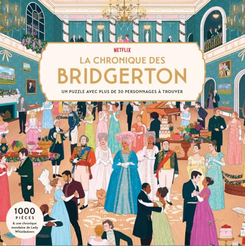 Puzzle Netflix officiel - La Chronique des Bridgerton: Puzzle 1000 pièces avec plus de 30 personnages à repérer Puzzle Netflix officiel - La Chronique des Bridgerton: Puzzle 1000 pièces avec plus de 30 personnages à repérer von HACHETTE HEROES