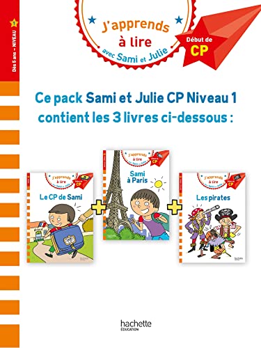 Sami et Julie CP Niveau 1 - Lot de 3 histoires von HACHETTE EDUC