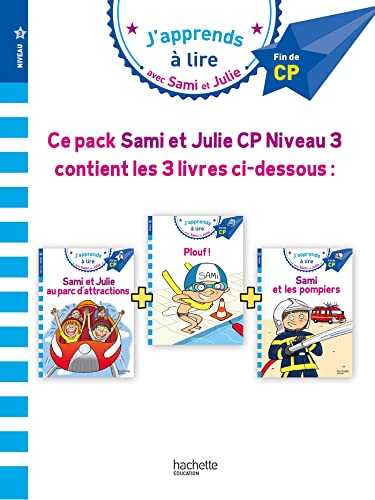 Sami et Julie CP Niveau 3 - Lot de 3 histoires Sami et Julie CP Niveau 3 - Lot de 3 histoires